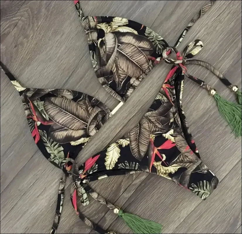 Ruotongsept bikini women's swimsuit new swimwear female sexy bikinis set push up swimming