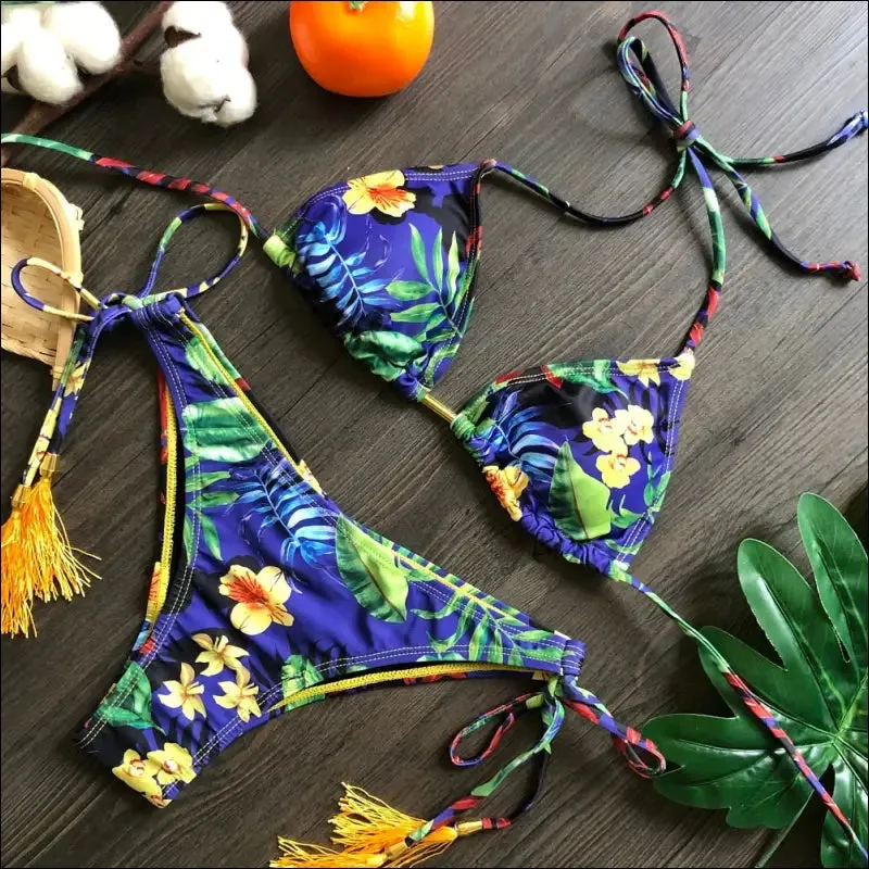 Ruotongsept bikini women's swimsuit new swimwear female sexy bikinis set push up swimming