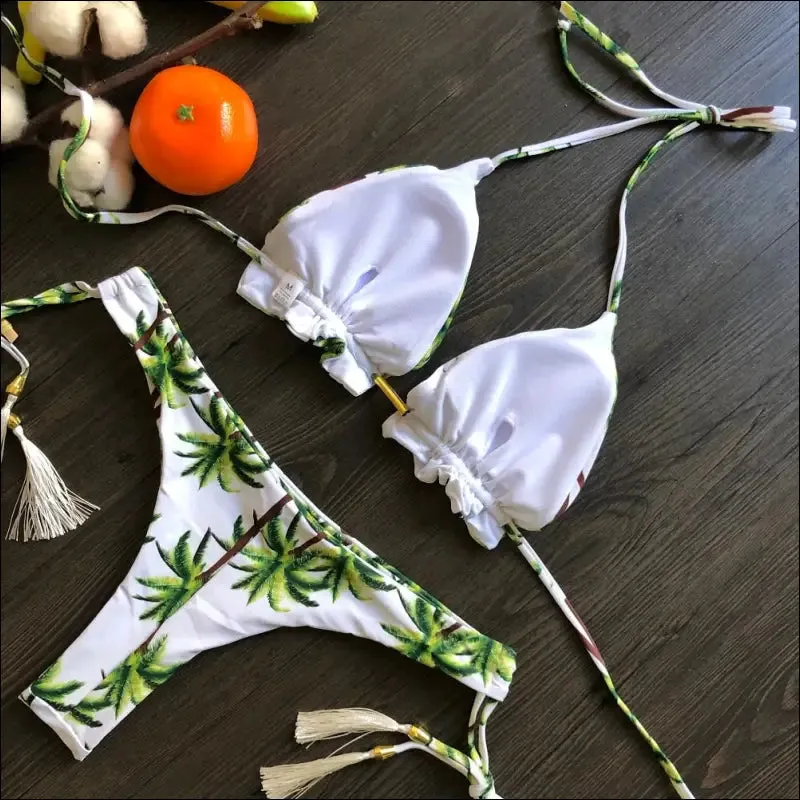 Ruotongsept bikini women's swimsuit new swimwear female sexy bikinis set push up swimming