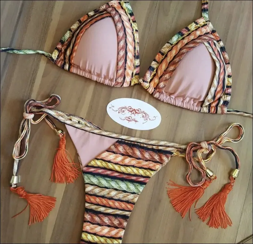Ruotongsept bikini women's swimsuit new swimwear female sexy bikinis set push up swimming