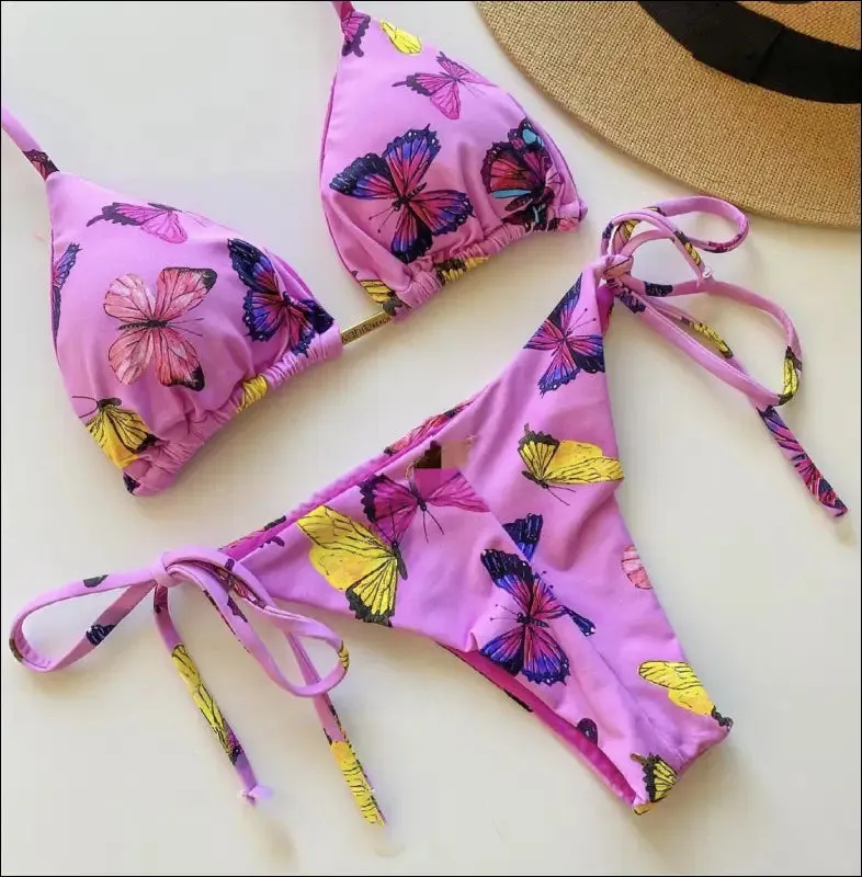 Ruotongsept bikini women's swimsuit new swimwear female sexy bikinis set push up swimming