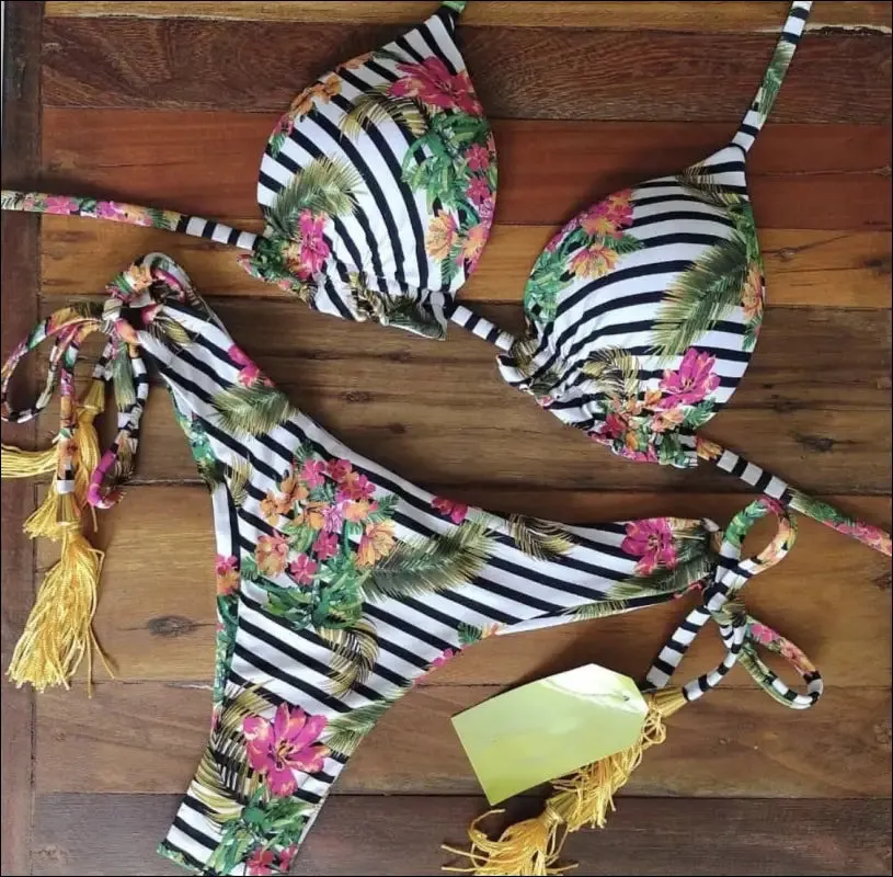 Ruotongsept bikini women's swimsuit new swimwear female sexy bikinis set push up swimming