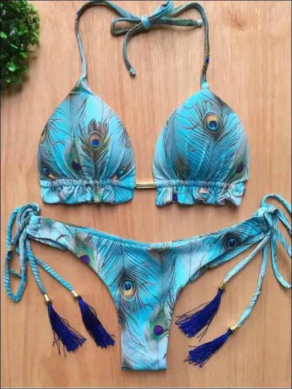Ruotongsept bikini women's swimsuit new swimwear female sexy bikinis set push up swimming