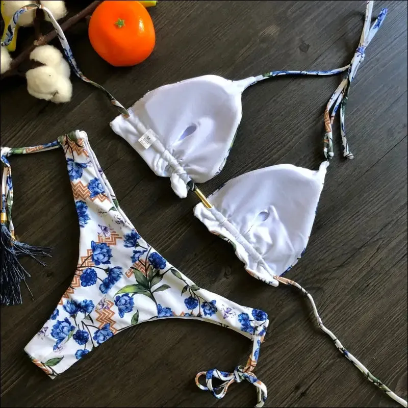 Ruotongsept bikini women's swimsuit new swimwear female sexy bikinis set push up swimming
