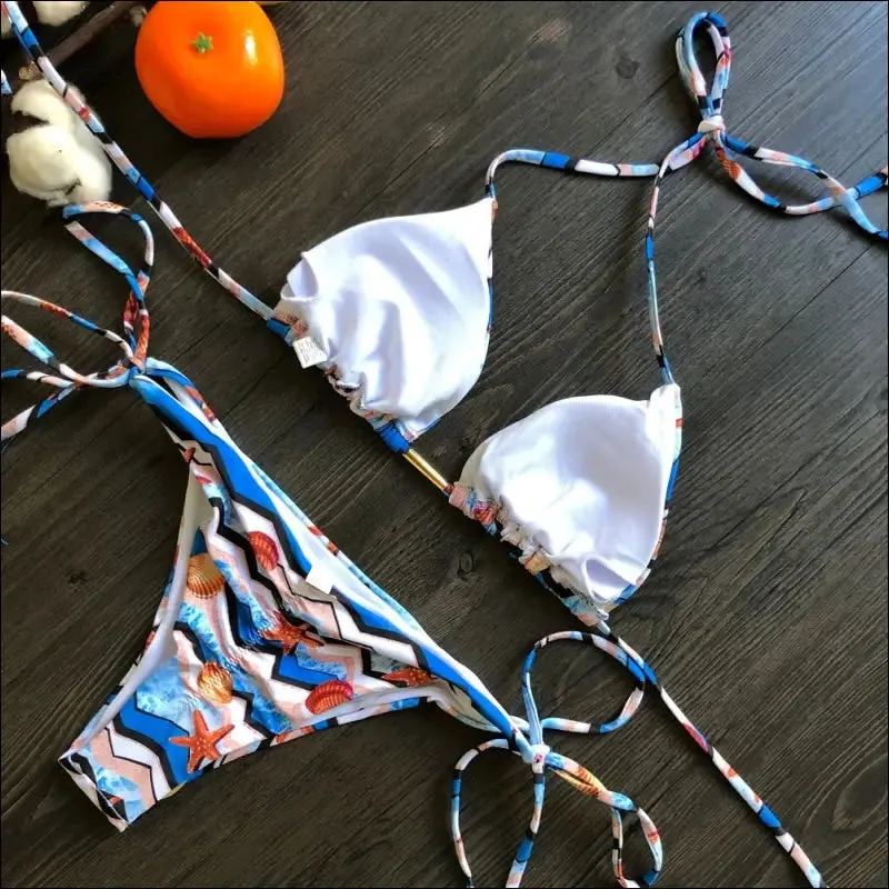 Ruotongsept bikini women's swimsuit new swimwear female sexy bikinis set push up swimming