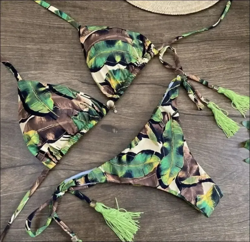 Ruotongsept bikini women's swimsuit new swimwear female sexy bikinis set push up swimming
