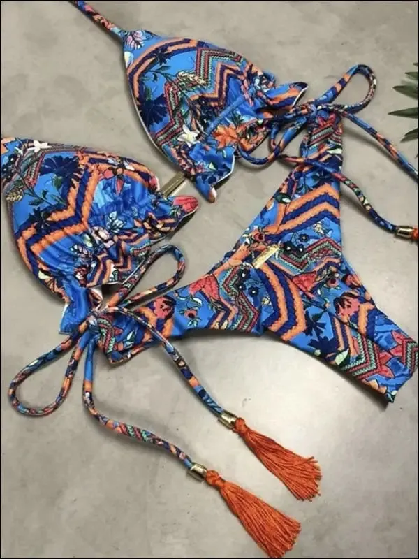Ruotongsept bikini women's swimsuit new swimwear female sexy bikinis set push up swimming