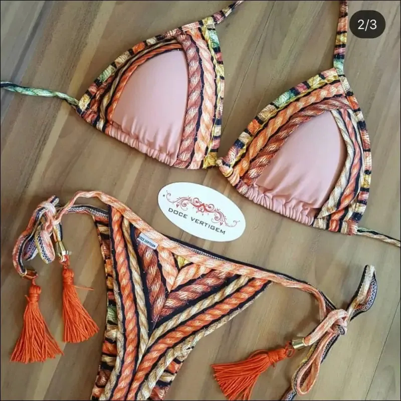 Ruotongsept bikini women's swimsuit new swimwear female sexy bikinis set push up swimming