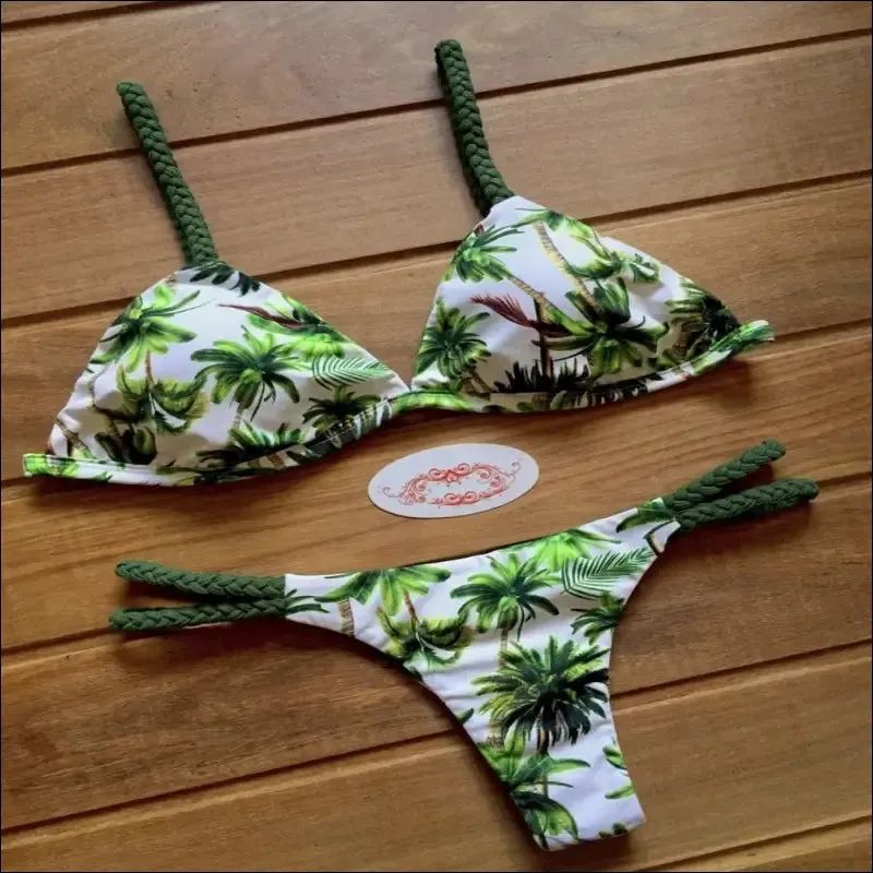 Ruotongsept bikini women's swimsuit new swimwear female sexy bikinis set push up swimming