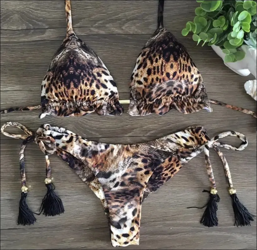 Ruotongsept bikini women's swimsuit new swimwear female sexy bikinis set push up swimming