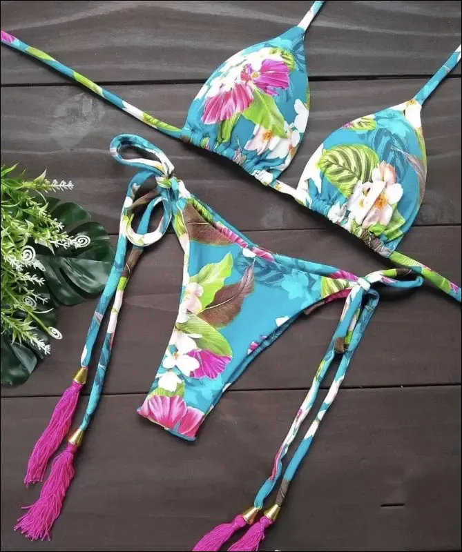 Ruotongsept bikini women's swimsuit new swimwear female sexy bikinis set push up swimming