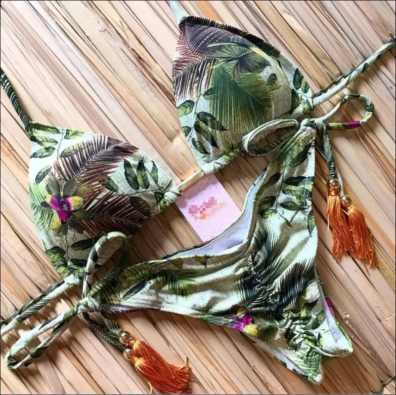 Ruotongsept bikini women's swimsuit new swimwear female sexy bikinis set push up swimming