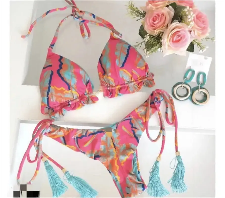 Ruotongsept bikini women's swimsuit new swimwear female sexy bikinis set push up swimming