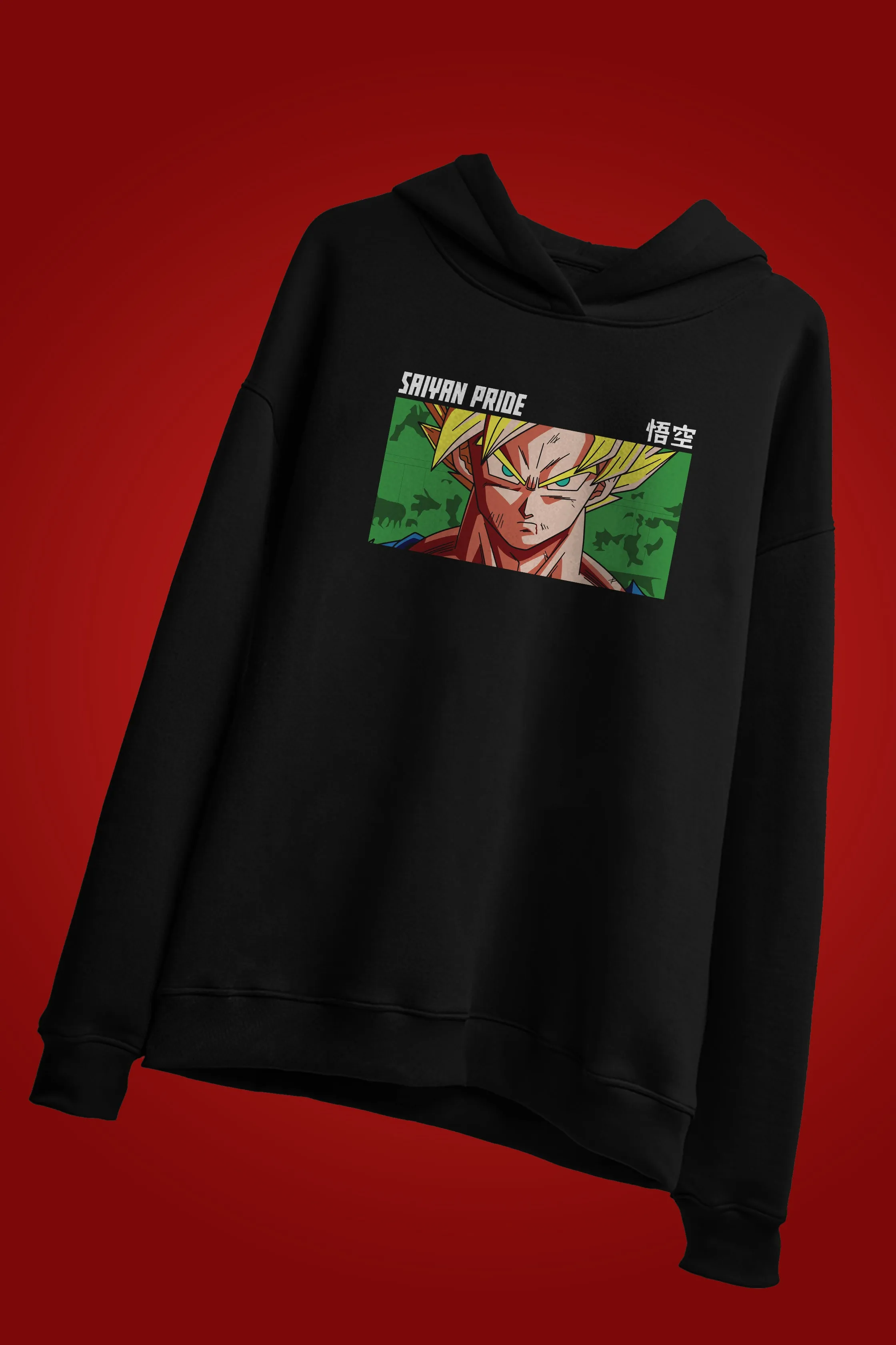 SAIYAN PRIDE OVERSIZED HOODIE