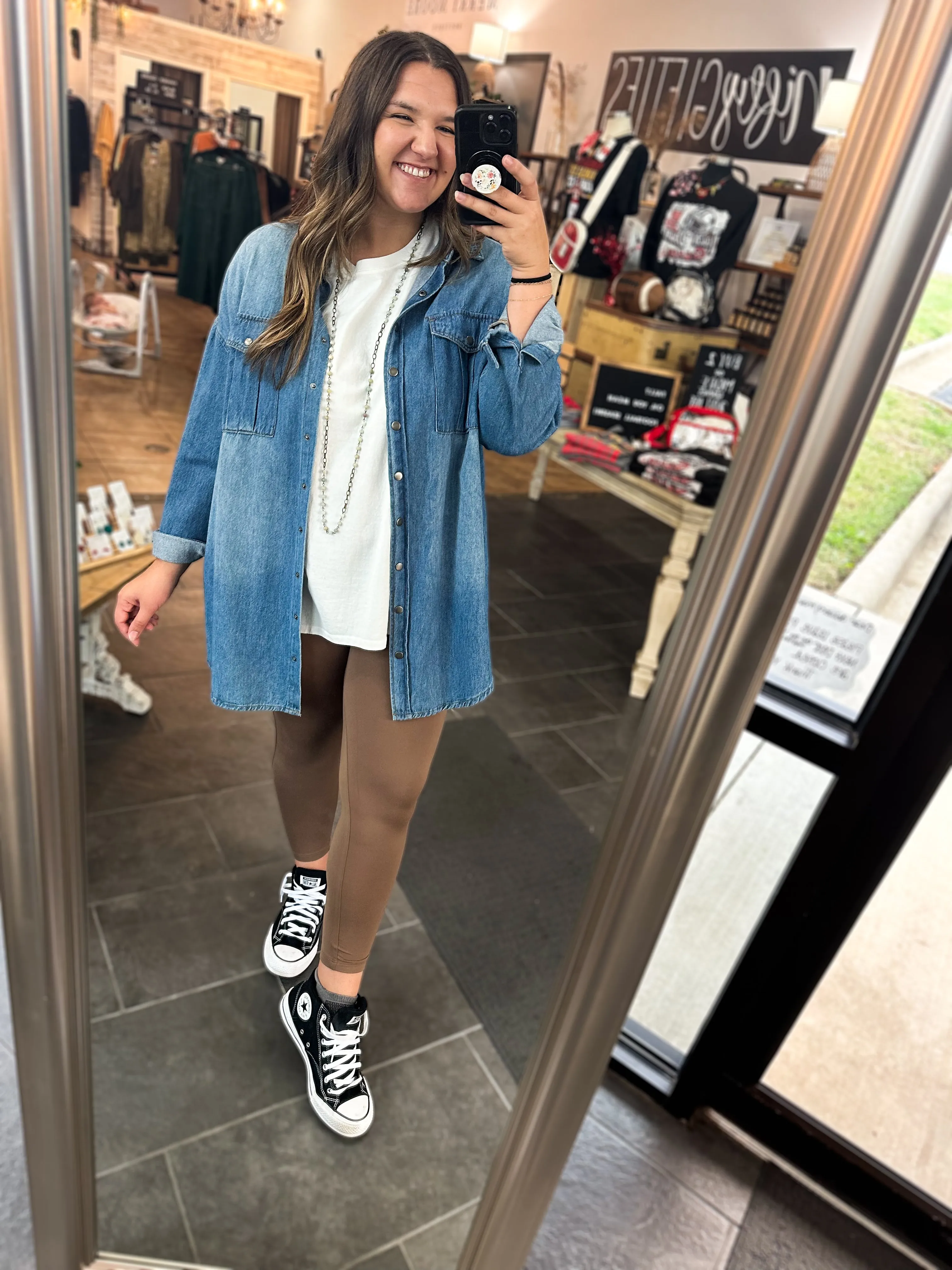 Say Yes Leggings {Mocha}