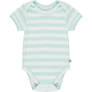 Seafoam Stripe Short Sleeve Bodysuit