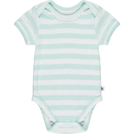 Seafoam Stripe Short Sleeve Bodysuit