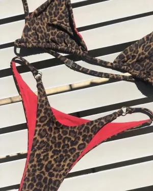 Sexy Leopard Bikini Suit