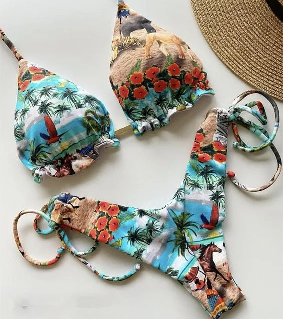 Sexy Swimwear  Push-up Swimsuit
