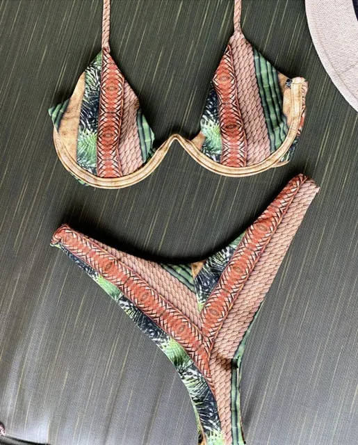 Sexy Swimwear  Push-up Swimsuit