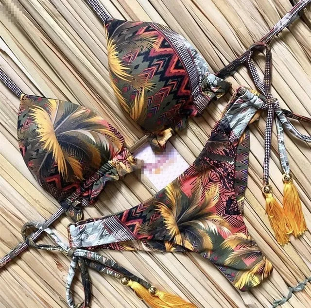Sexy Swimwear  Push-up Swimsuit