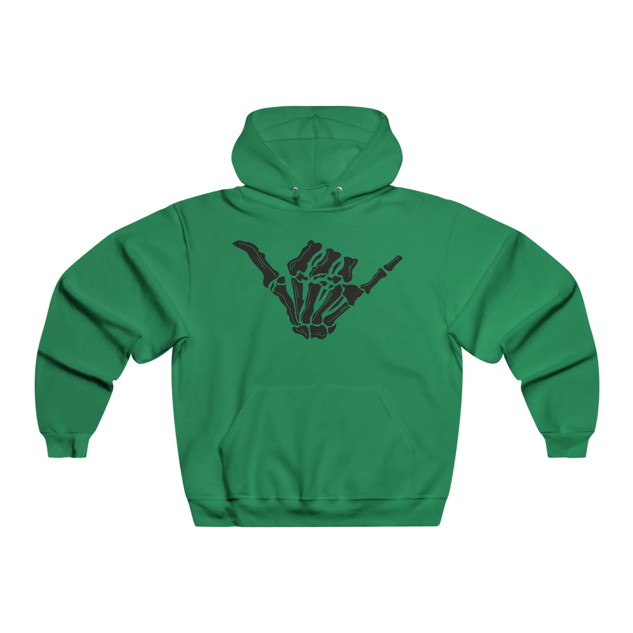 Shaka to the Bone Hawaii Black NUBLEND® Hooded Sweatshirt