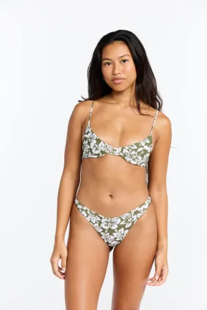 Shea Top - Green Batik