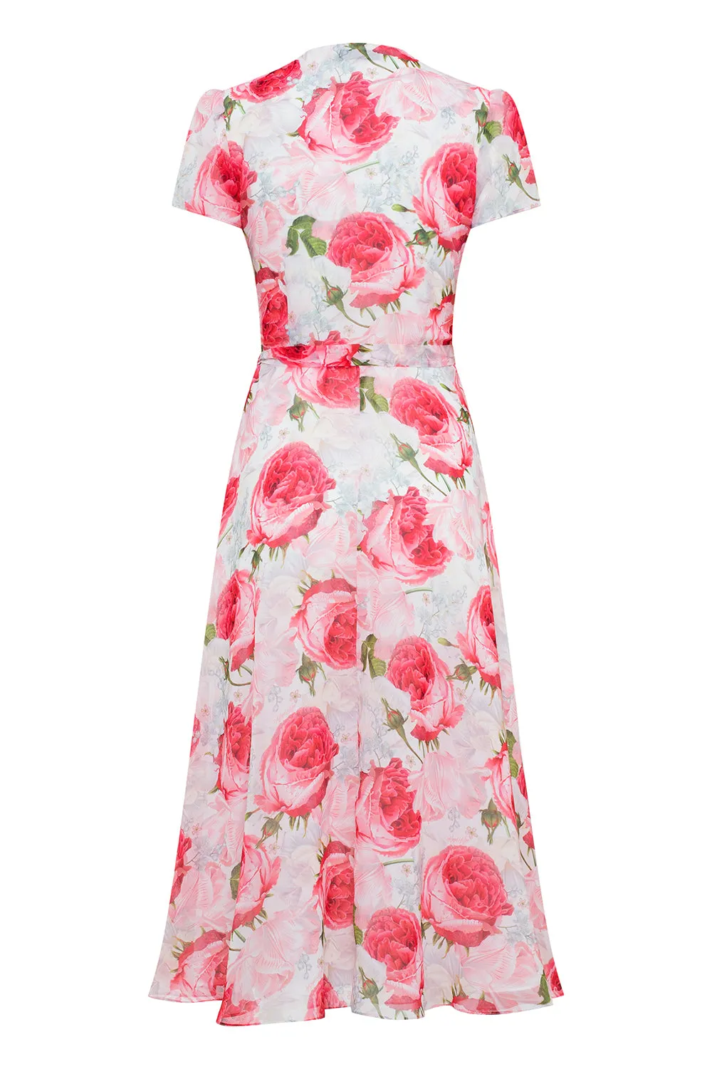 Short sleeve midi dress