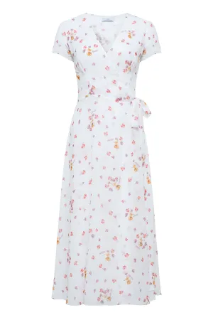 Short sleeve midi dress