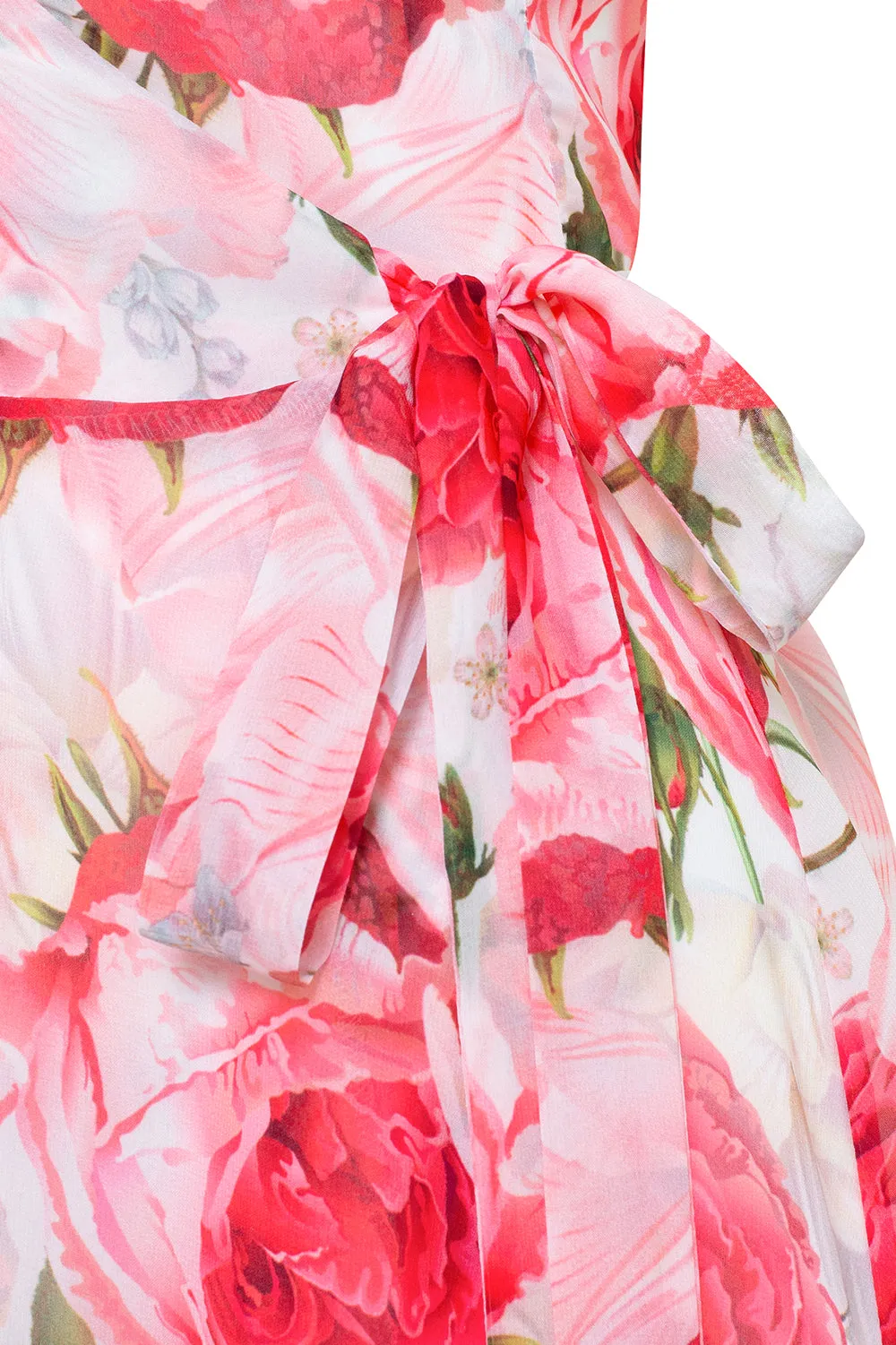 Short sleeve midi dress