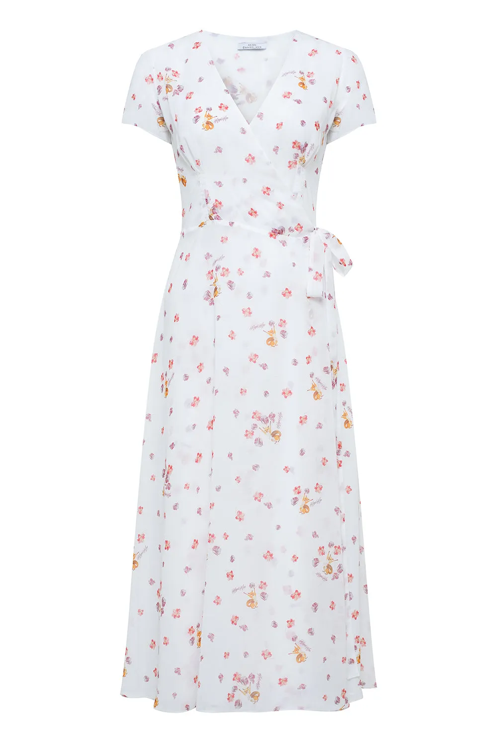 Short sleeve midi dress