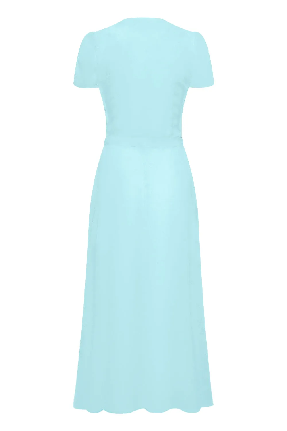 Short sleeve midi dress