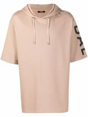 Short-sleeved sweatshirt