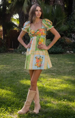 Show Me Your Mumu | Annabelle Mini Dress {Country Bouquet}