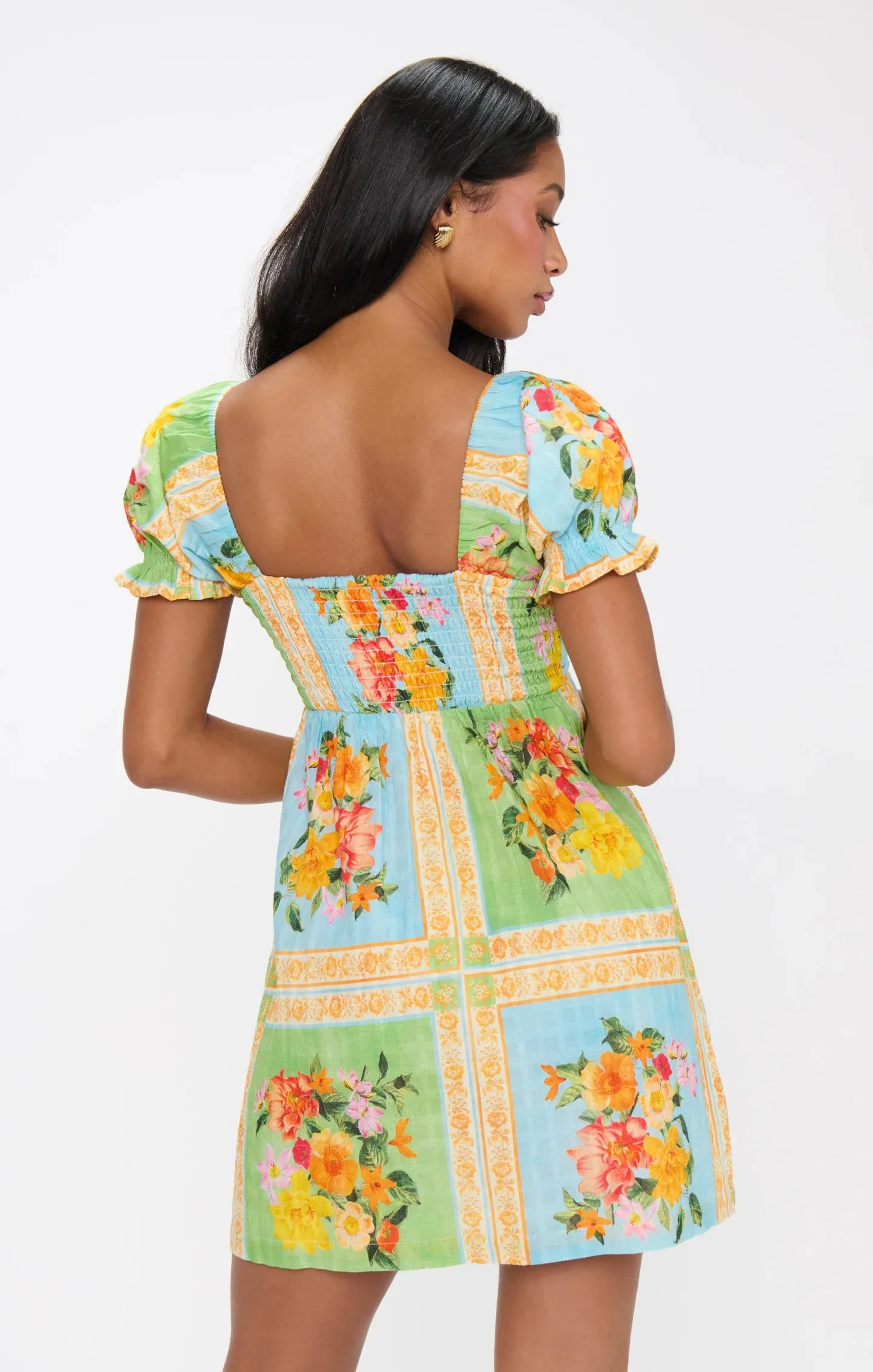 Show Me Your Mumu | Annabelle Mini Dress {Country Bouquet}