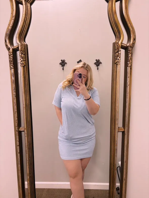 Simply Southern Dress Dry Fit Knit - ICE