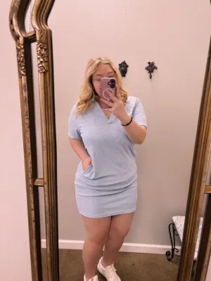 Simply Southern Dress Dry Fit Knit - ICE