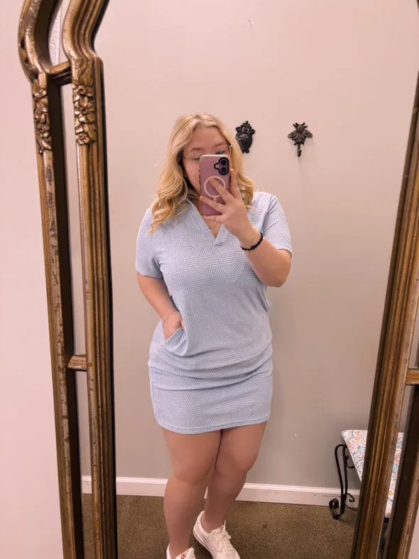 Simply Southern Dress Dry Fit Knit - ICE