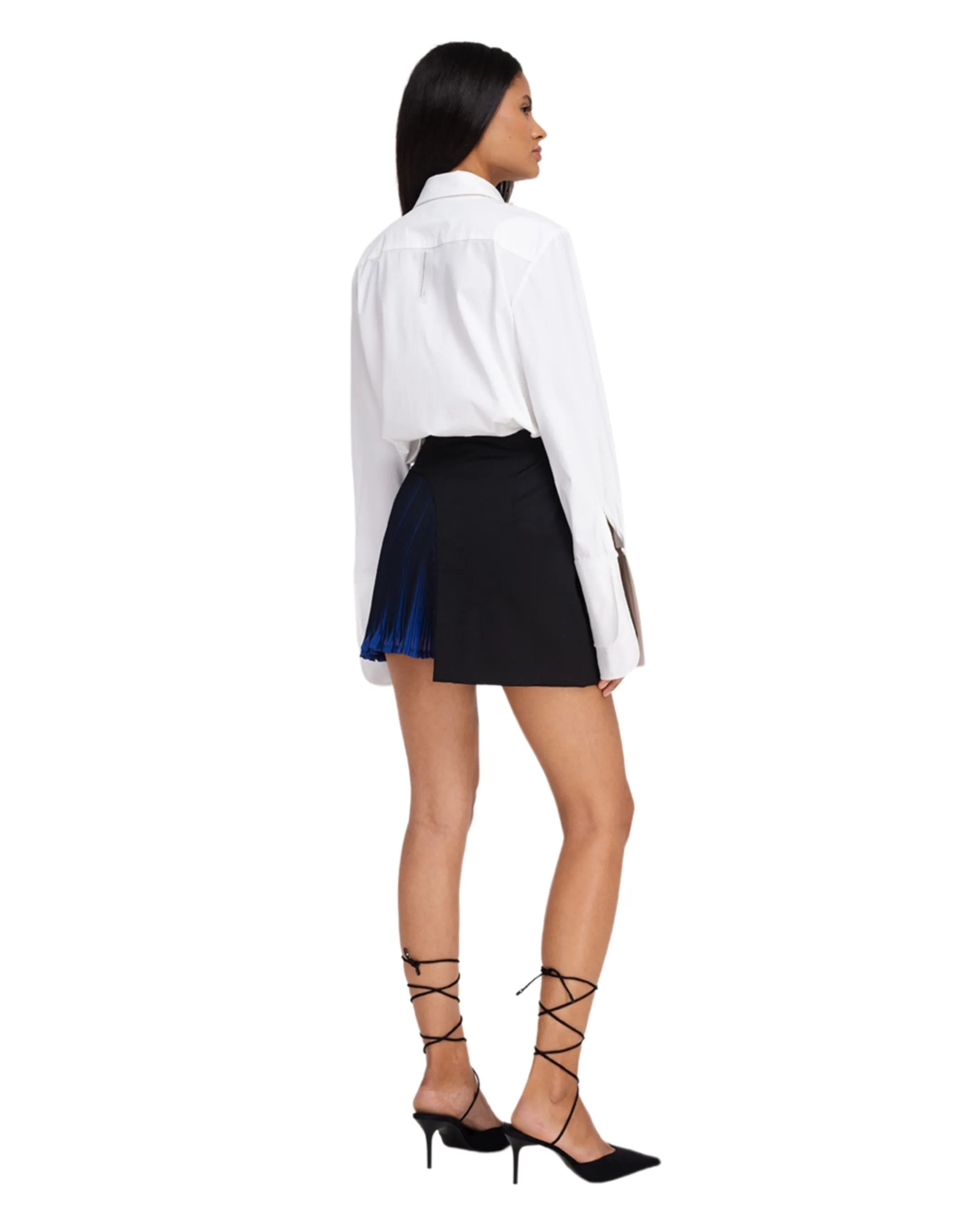 Skort  With Chiffon Pleat