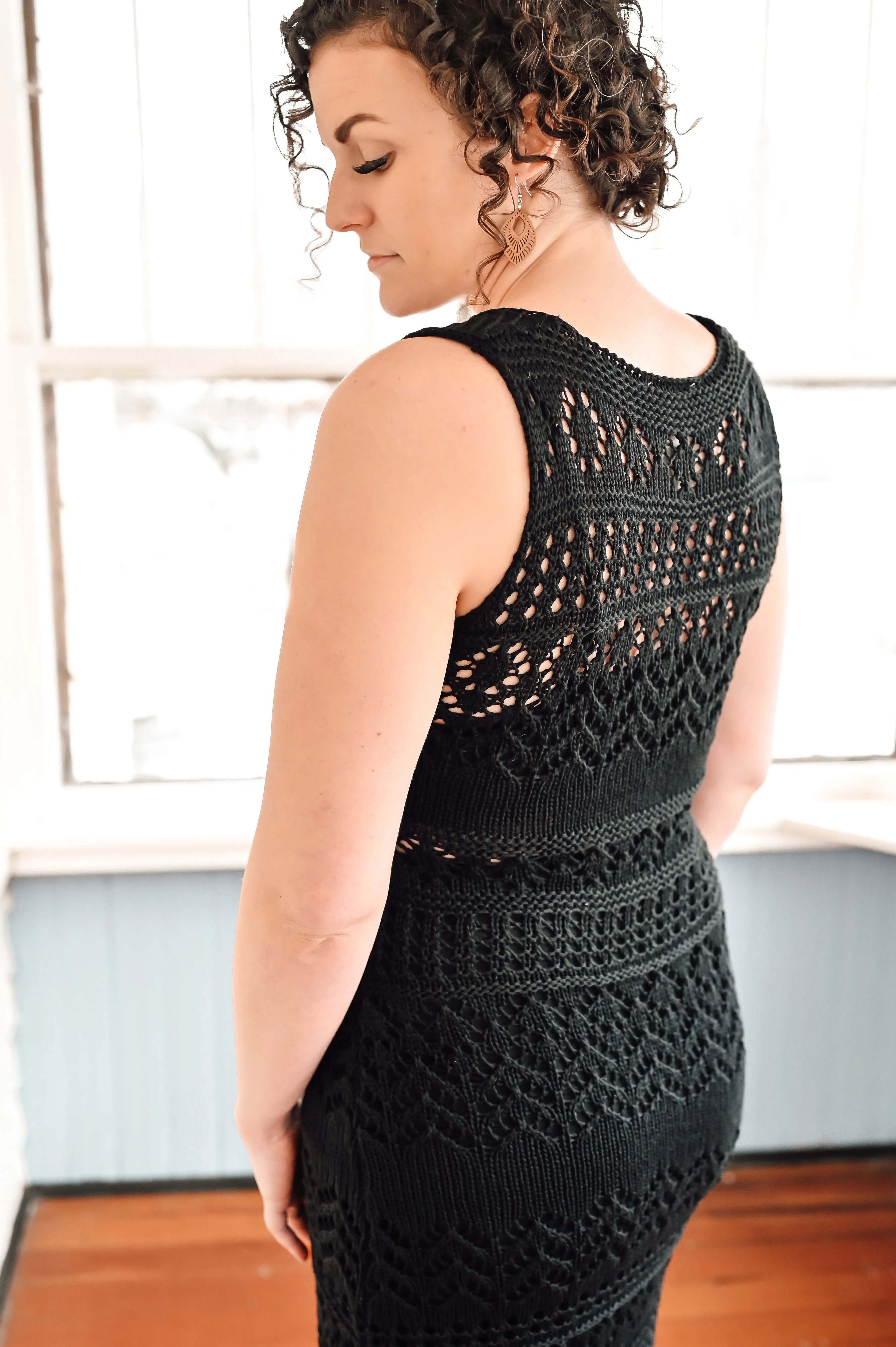 Sleeveless V-Neck Cover Up Dress *FINAL SALE*
