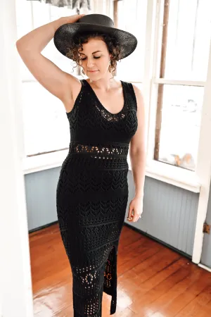 Sleeveless V-Neck Cover Up Dress *FINAL SALE*