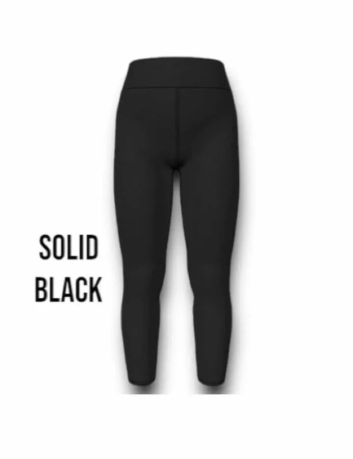 Solid Leggings - Solid Black Leggings
