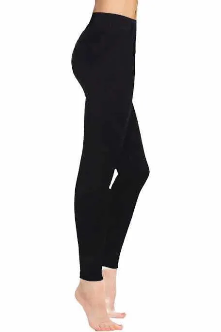 Solid Leggings - Solid Black Leggings