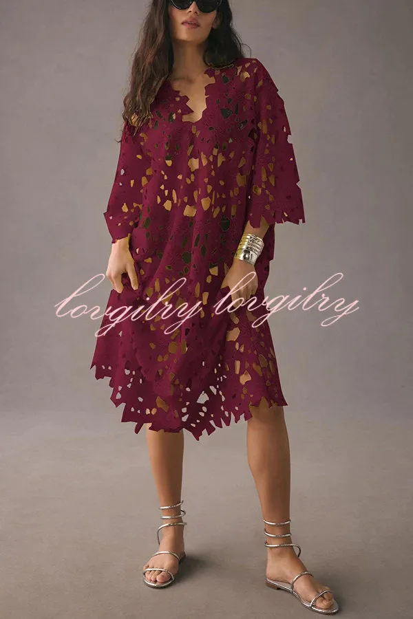 Sophia | Elegant Eyelet Cover-Up