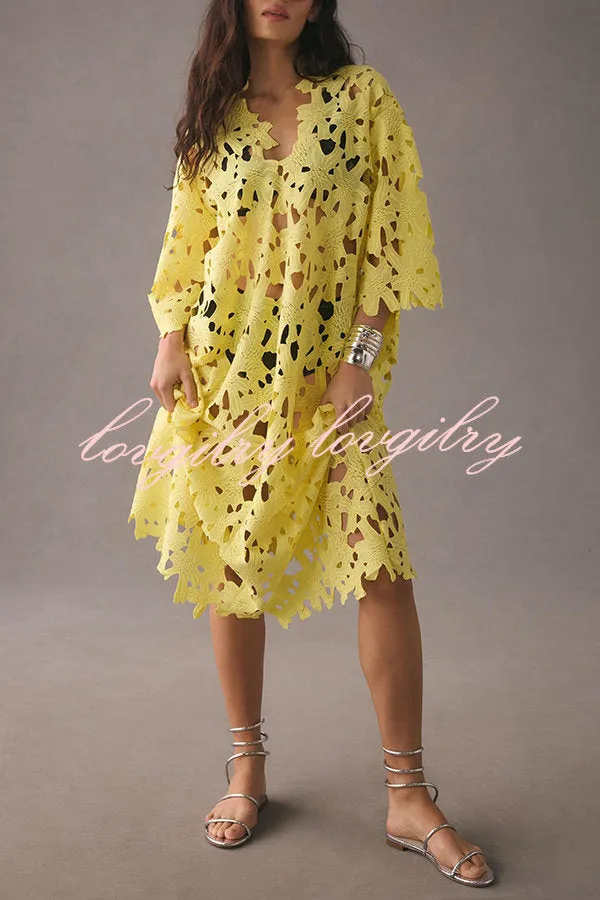 Sophia | Elegant Eyelet Cover-Up