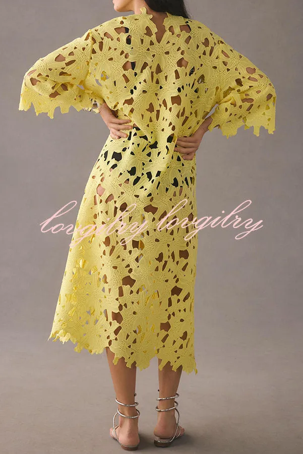Sophia | Elegant Eyelet Cover-Up