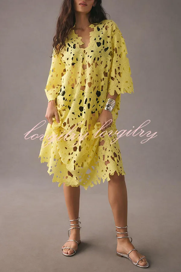 Sophia | Elegant Eyelet Cover-Up
