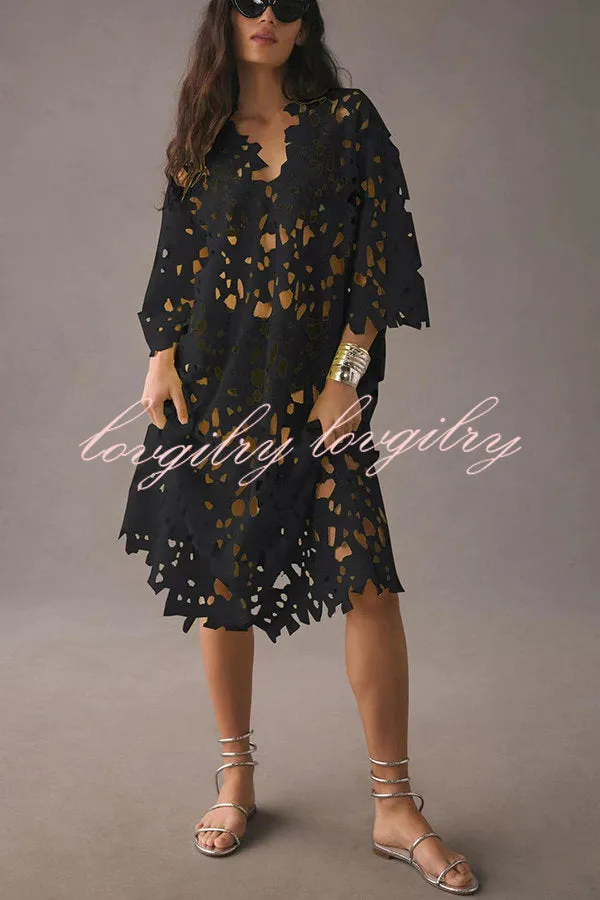 Sophia | Elegant Eyelet Cover-Up