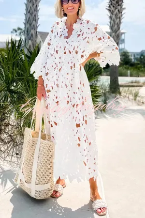 Sophia | Elegant Eyelet Cover-Up