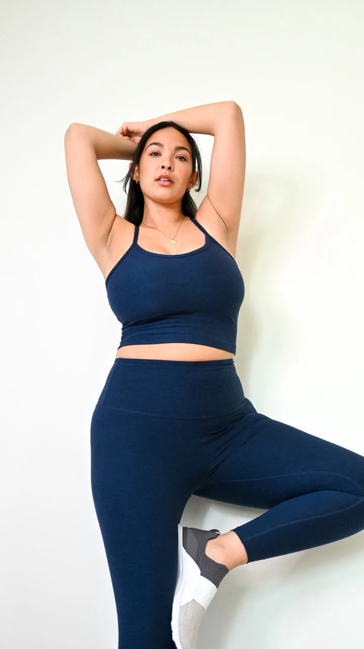 Spacedye Slim Racerback Cropped Tank